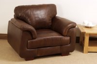 Isabella Leather Armchair - Aniline Leather Isabella Leather Armchair - Aniline Leather