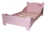 Amour Childrens Pink Bed 3ft Single Amour Childrens Pink Bed 3ft Single