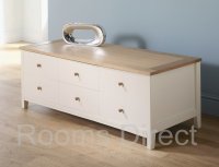 Alaska Painted Oak Chest Of Drawers 3 Drawer Alaska Painted Oak Chest Of Drawers 3 Drawer