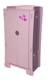 Amour Childrens Pink Wardrobe Amour Childrens Pink Wardrobe