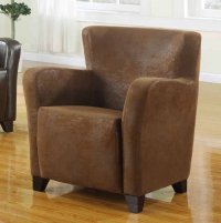 Winston Tub Chair - Brown Leather Rub Through Winston Tub Chair - Brown Leather Rub Through