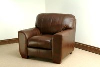 Eaton Leather Armchair - Aniline Leather Eaton Leather Armchair - Aniline Leather