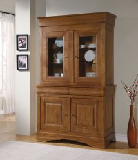 Chateau Oak 2 Door Dresser Full Chateau Oak 2 Door Dresser Full