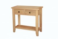 Avignon Solid Oak Console Table Avignon Solid Oak Console Table