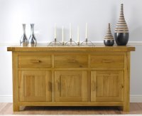 Antwerp Oak 3 Door Sideboard Sideboard Antwerp Oak 3 Door Sideboard Sideboard